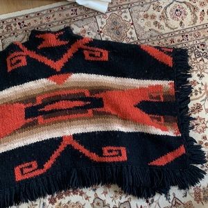 Ralph Lauren vintage poncho